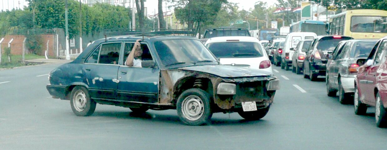 Unfälle in Paraguay vorprogramiert