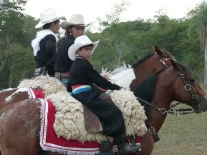 Reiterei in Paraguay