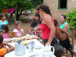 Kaffeeklatsch bei Nachbars