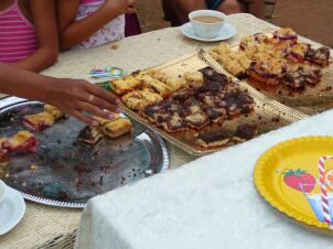 Kaffeeklatsch bei Nachbars