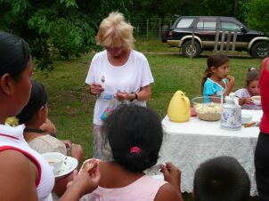 Kaffeeklatsch bei Nachbars