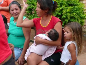 Kaffeeklatsch bei Nachbars