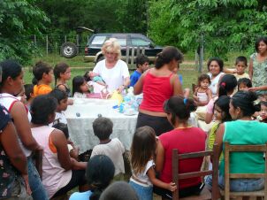 Kaffeeklatsch bei Nachbars