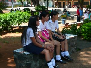 Schulkinder in Paraguay