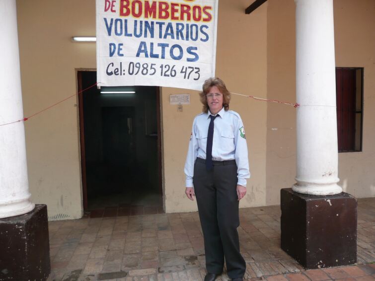 Feuerwehr in Altos Paraguay