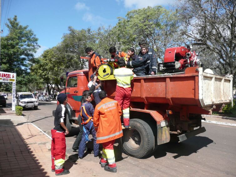 Feuerwehr in Altos Paraguay