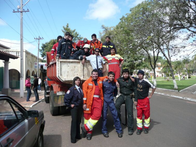 Feuerwehr in Altos Paraguay