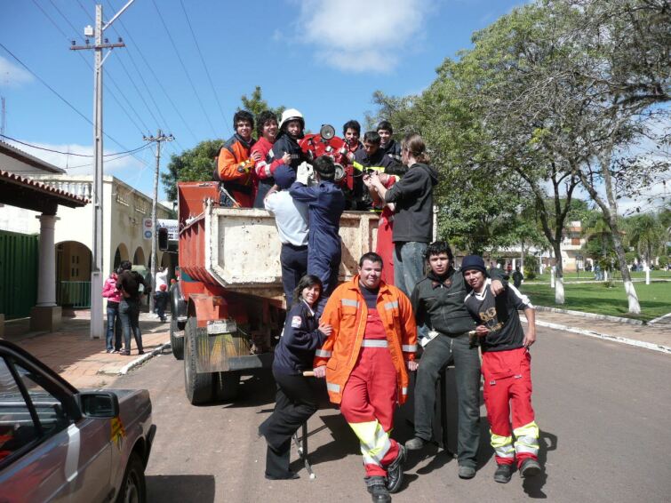 Feuerwehr in Altos Paraguay