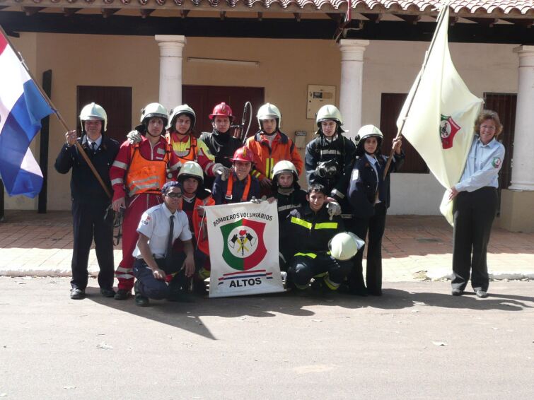 Feuerwehr in Altos Paraguay