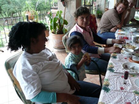 Unsere Nachbarn zu Besuch