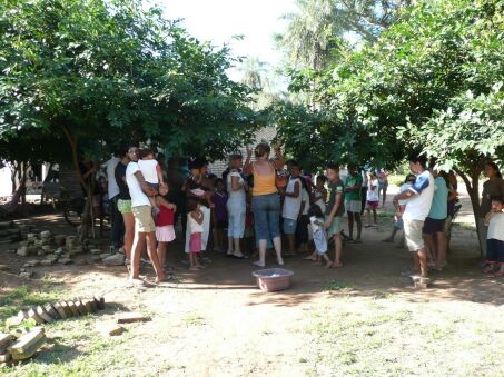Geschenketag 5.1.2010 in Paraguay Altos