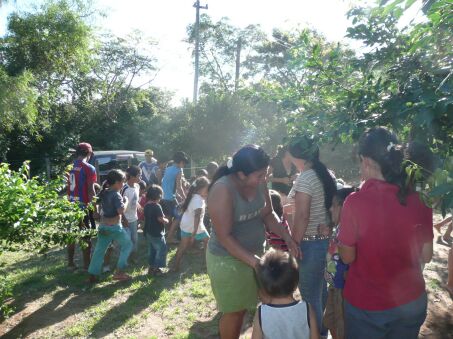 Geschenketag 5.1.2010 in Paraguay Altos