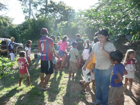 Geschenketag 5.1.2010 in Paraguay Altos