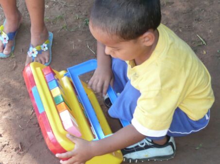 Geschenketag 5.1.2010 in Paraguay Altos