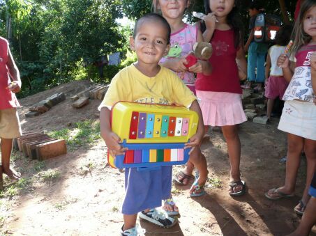 Geschenketag 5.1.2010 in Paraguay Altos