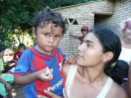 Geschenketag 5.1.2010 in Paraguay Altos