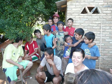Geschenketag 5.1.2010 in Paraguay Altos
