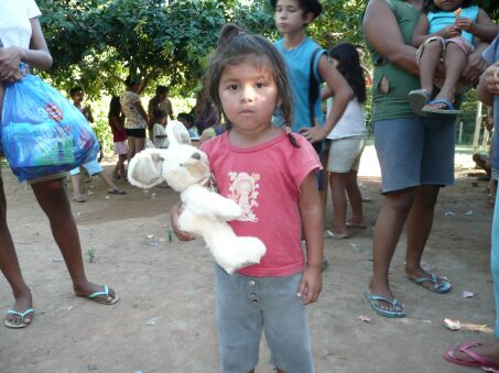 Geschenketag 5.1.2010 in Paraguay Altos