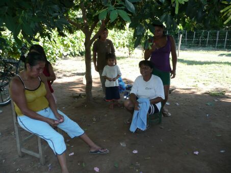 Geschenketag 5.1.2010 in Paraguay Altos