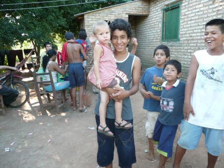 Geschenketag 5.1.2010 in Paraguay Altos