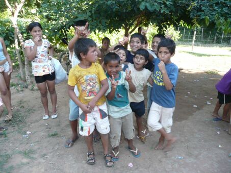 Geschenketag 5.1.2010 in Paraguay Altos