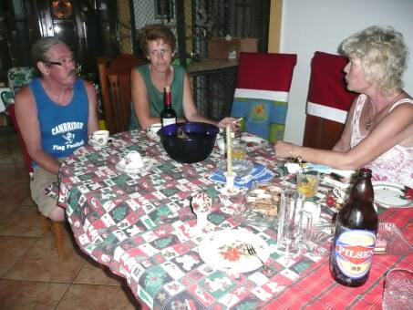 Vorweihnachtsfeier mit Freunden