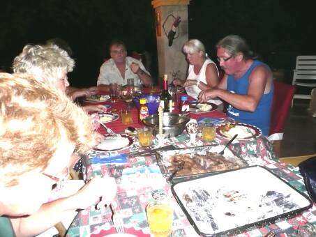 Vorweihnachtsfeier mit Freunden