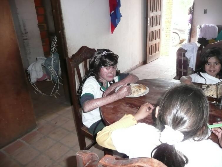 Kinder in Paraguay und Spenden