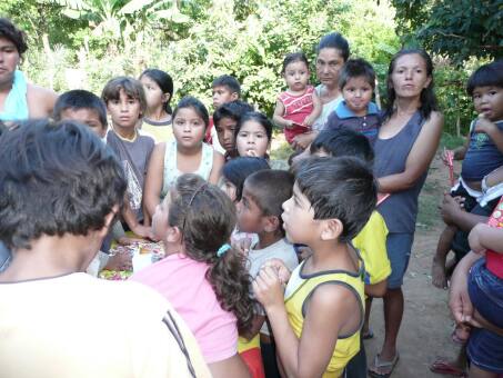 Kinder in Paraguay und Spenden