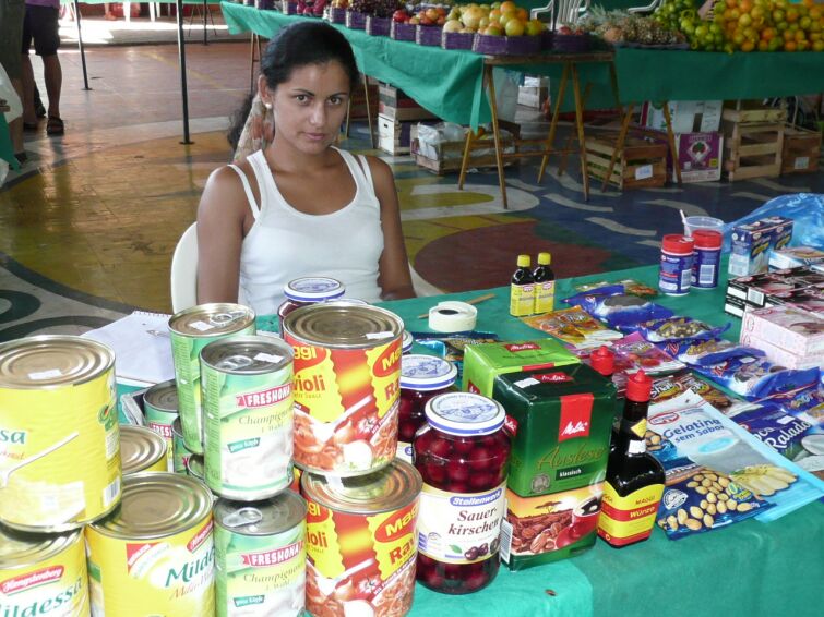 San Bernardino Markttreiben