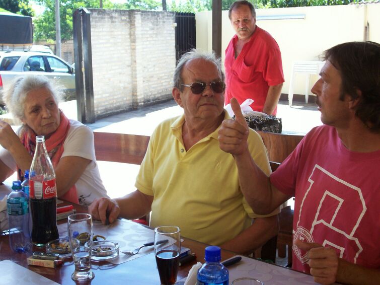 Geburtstag Rudi, gefeiert bei Rene in Caacupe