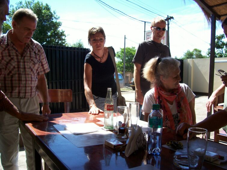 Geburtstag Rudi, gefeiert bei Rene in Caacupe