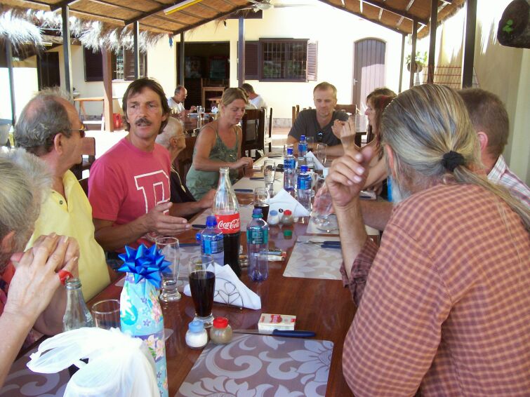 Geburtstag Rudi, gefeiert bei Rene in Caacupe