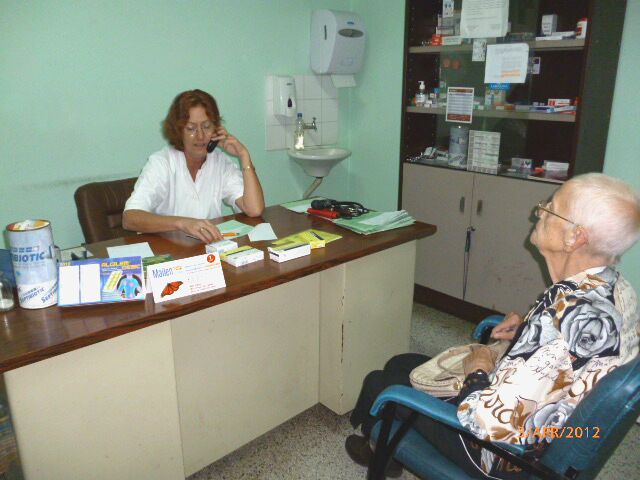 Großmutter war beim Arzt