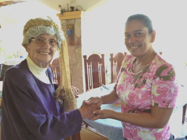 Großmutter ist 95 geworden und 1 Jahr in Paraguay