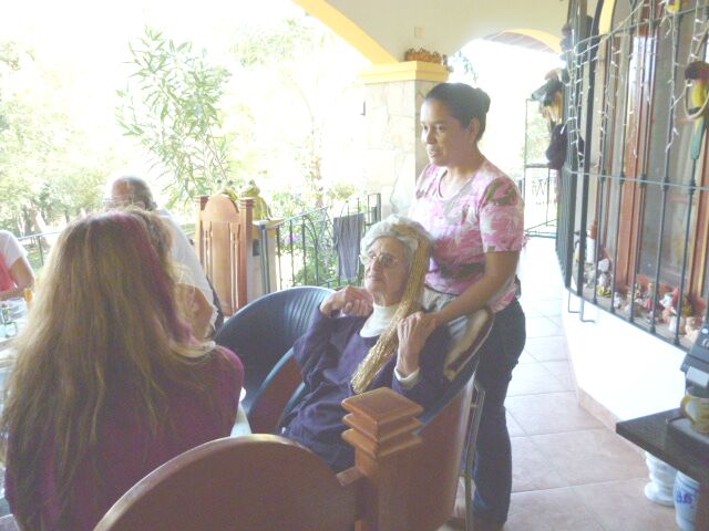 Großmutter ist 95 geworden und 1 Jahr in Paraguay