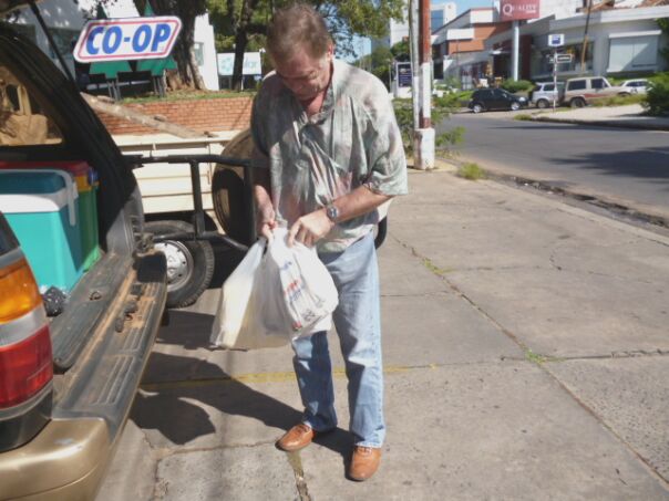 Einkaufen in San Lorenzo und Pancho