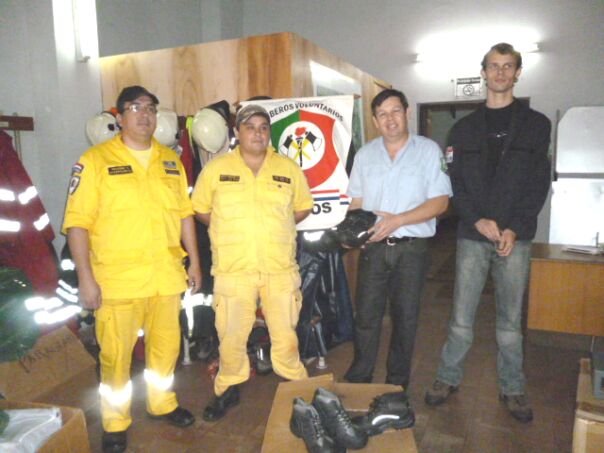 Schuhe für die Feuerwehr