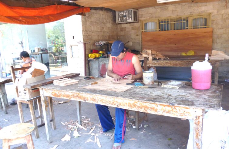 Handwerker in Atyra