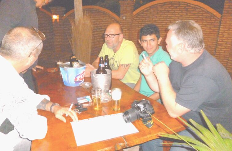 Neueröffnung der Gaststätte in Altos 