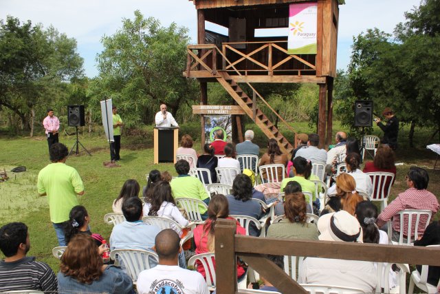 Inauguración de observatorio de aves