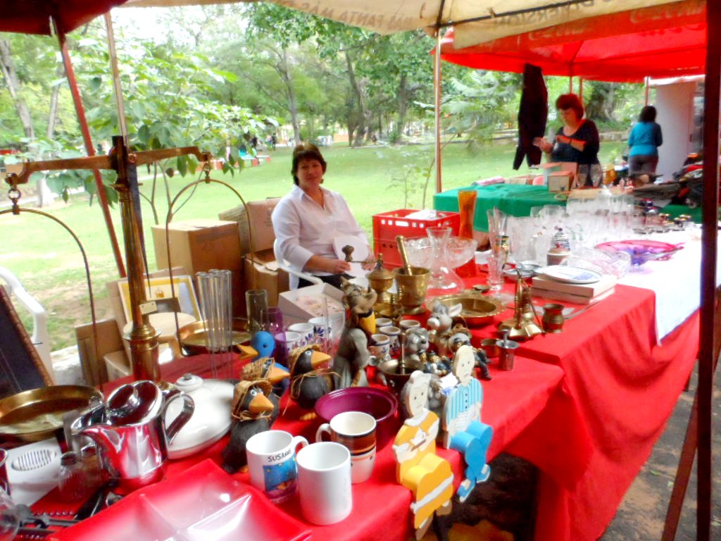 Flohmarkt im Winter 2013