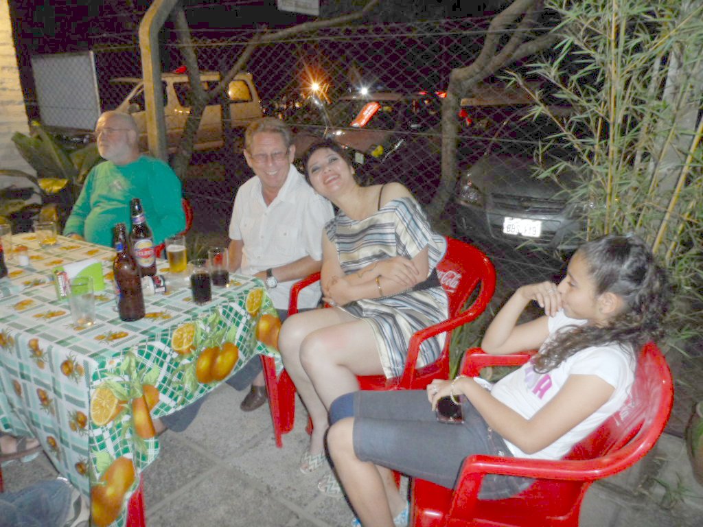 Bierfest in Altos bei Christina