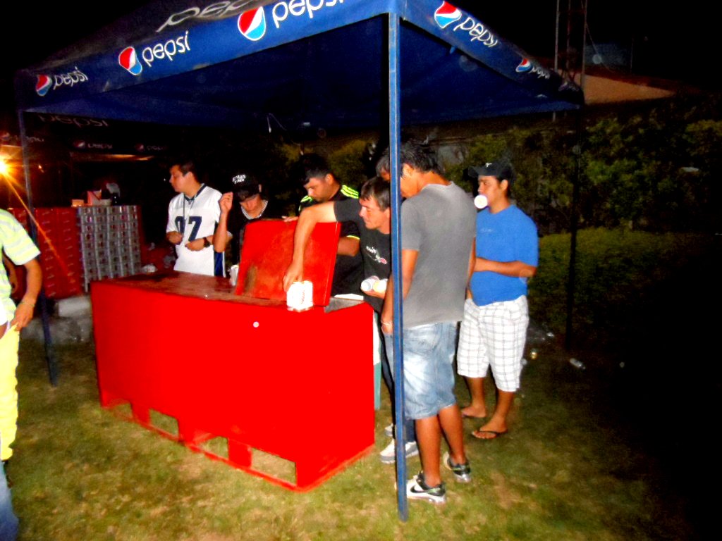 Bierfest in Altos bei Christina