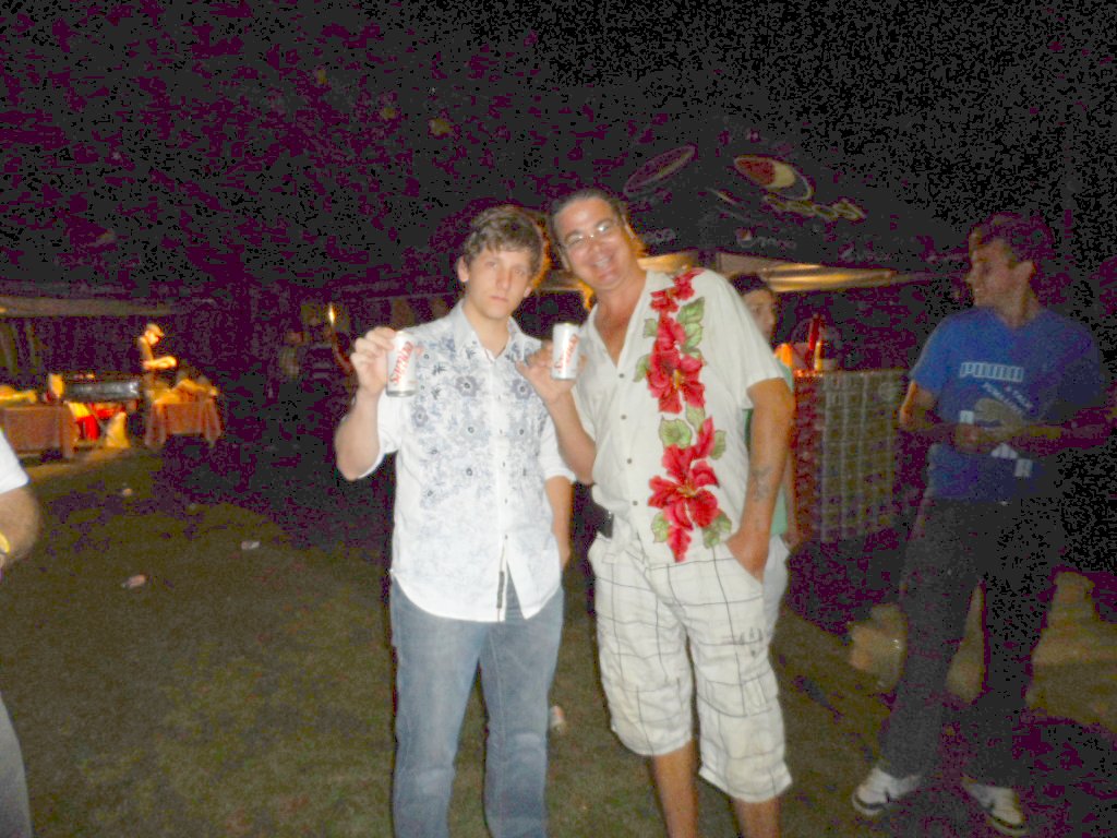 Bierfest in Altos bei Christina