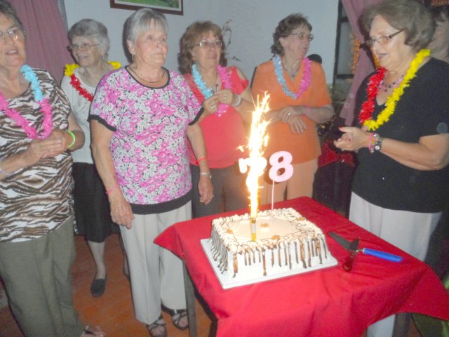 so hat Erna ihren 78. Geburtstag gefeiert