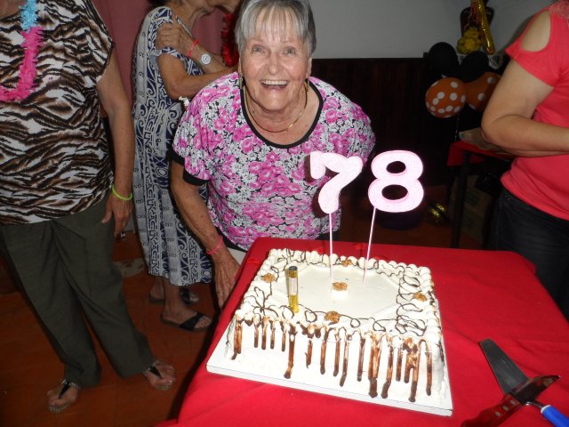 so hat Erna ihren 78. Geburtstag gefeiert