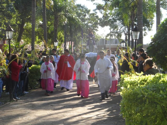 Palmsonntag in Altos 2014