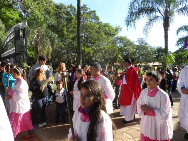 Palmsonntag in Altos 2014