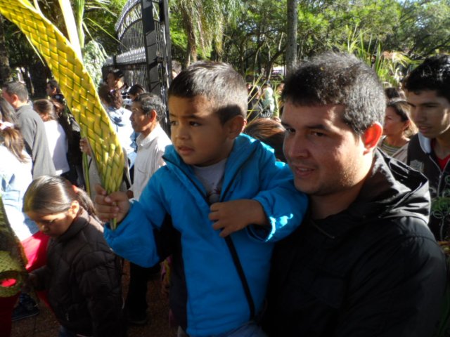 Palmsonntag in Altos 2014